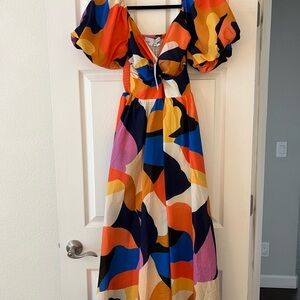 Baltic Born Multicolor Maxi Dress